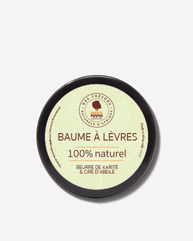 Baume à lèvres karité - cire d'abeille