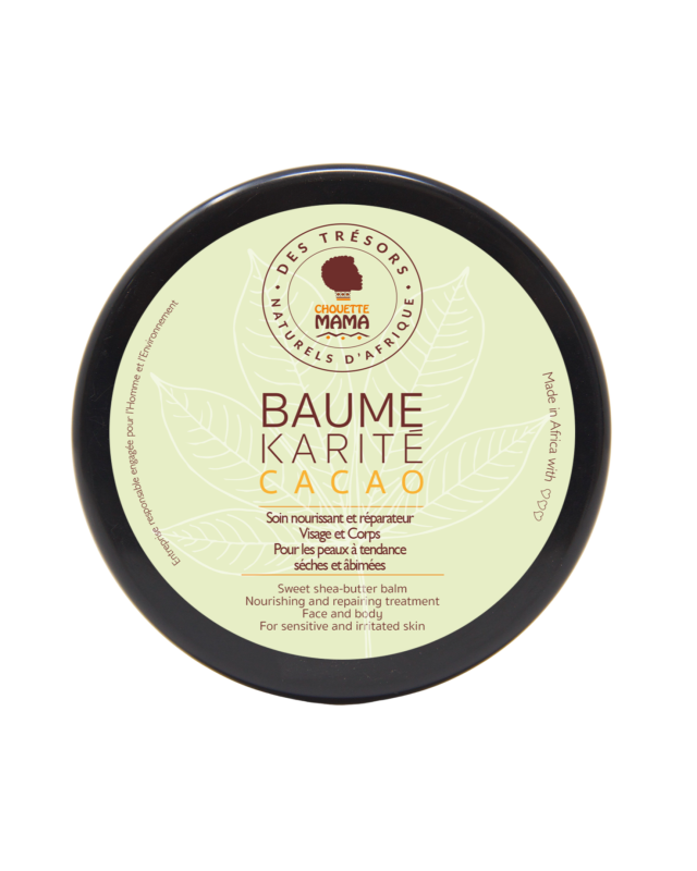 Baume au Beurre de Karité-Cacao
